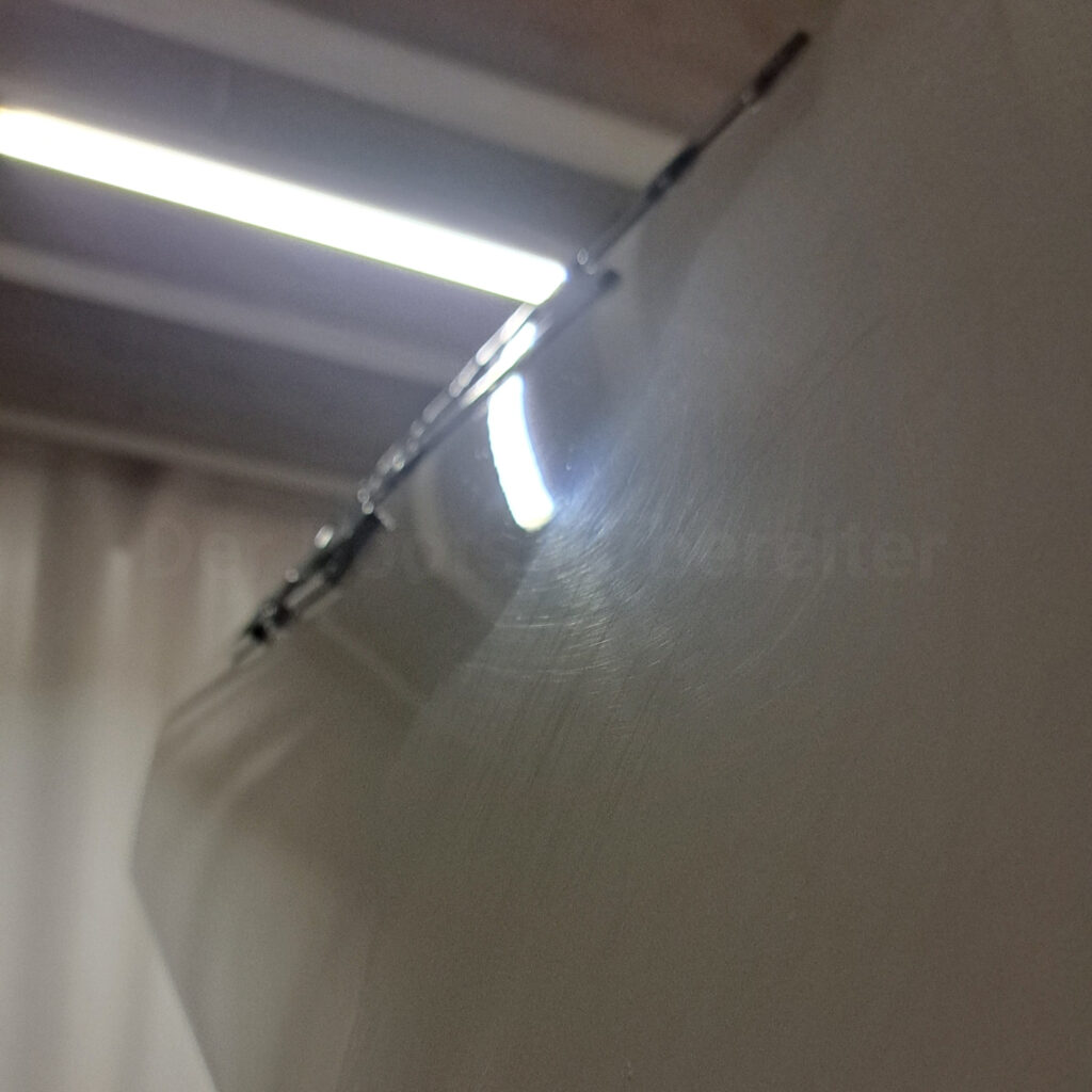 Keramikversiegelung einer Sunseeker Predator 55