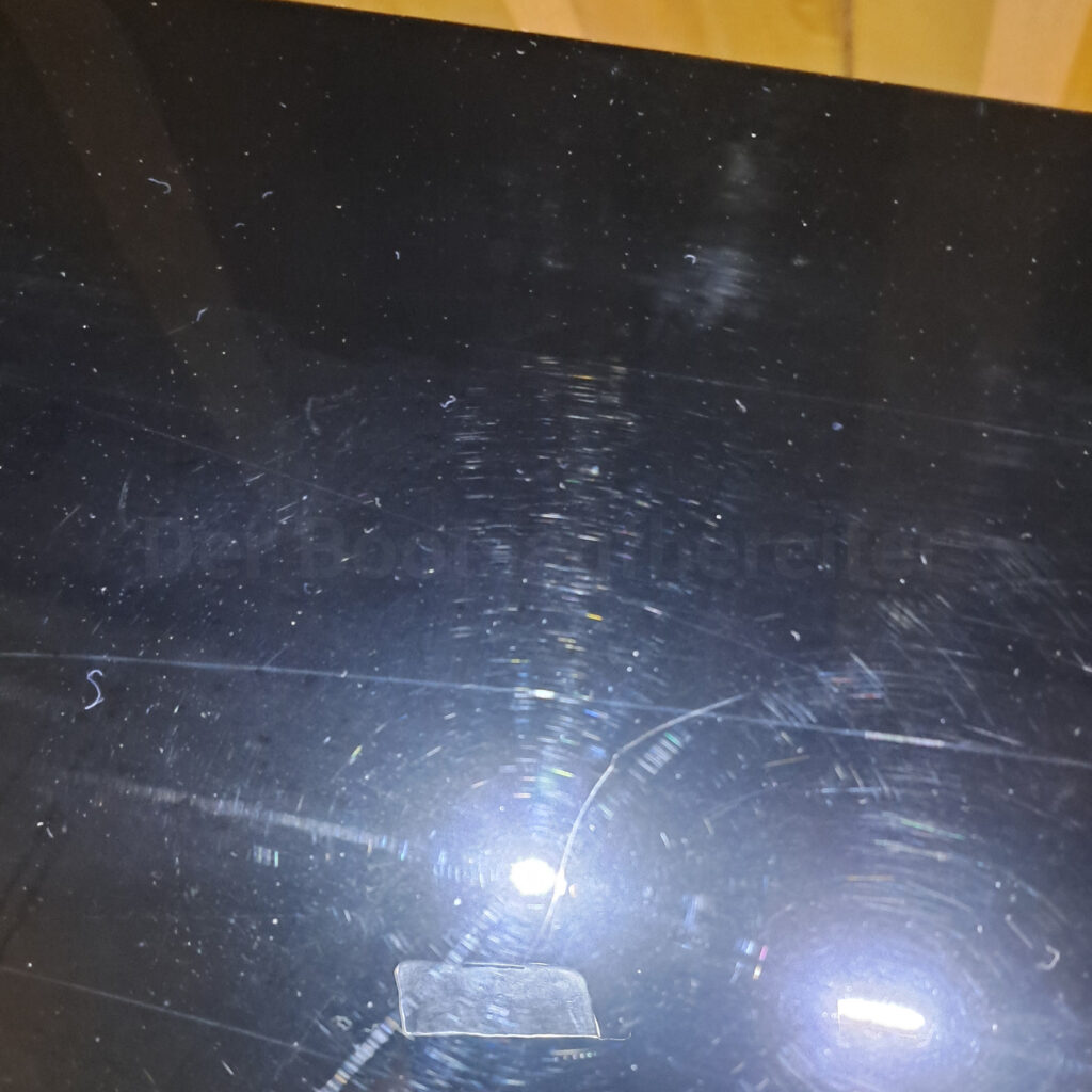 Keramikversiegelung einer Sunseeker Predator 55