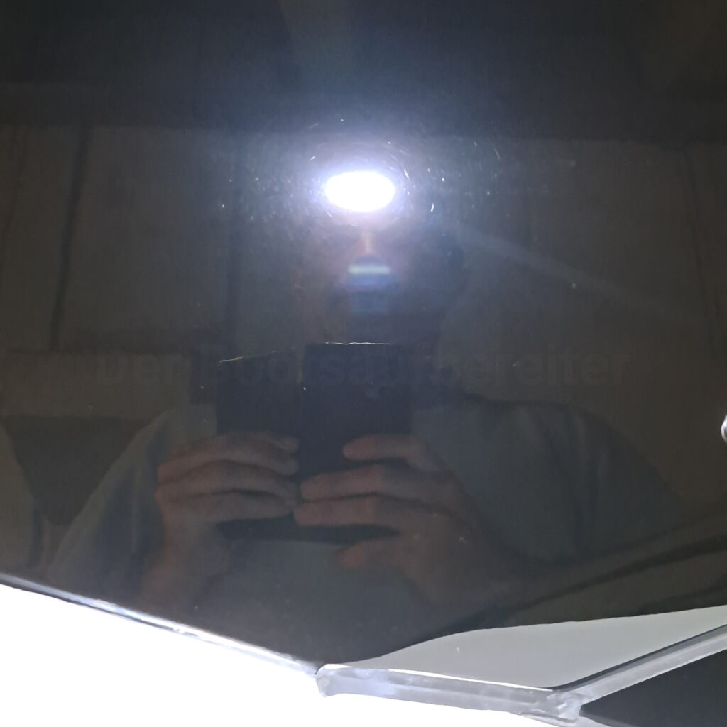 Keramikversiegelung einer Sunseeker Predator 55