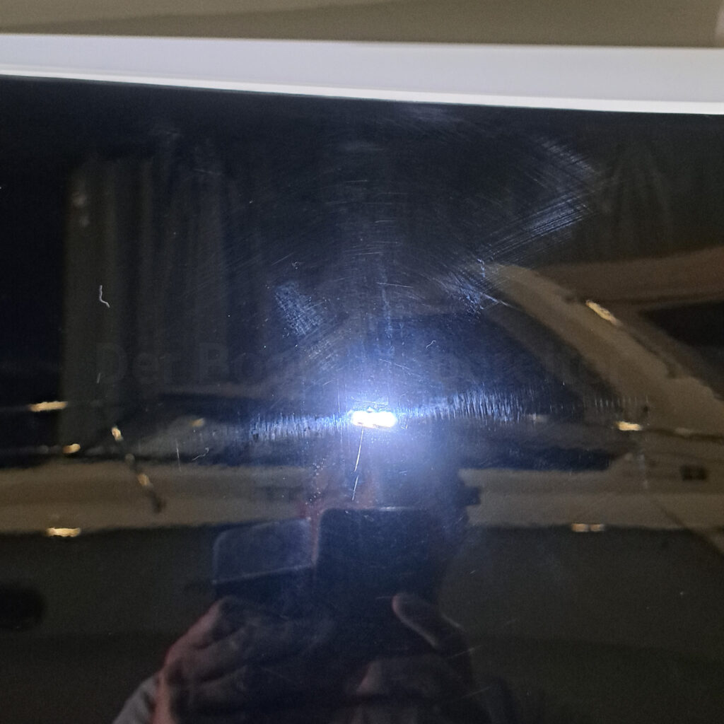 Keramikversiegelung einer Sunseeker Predator 55