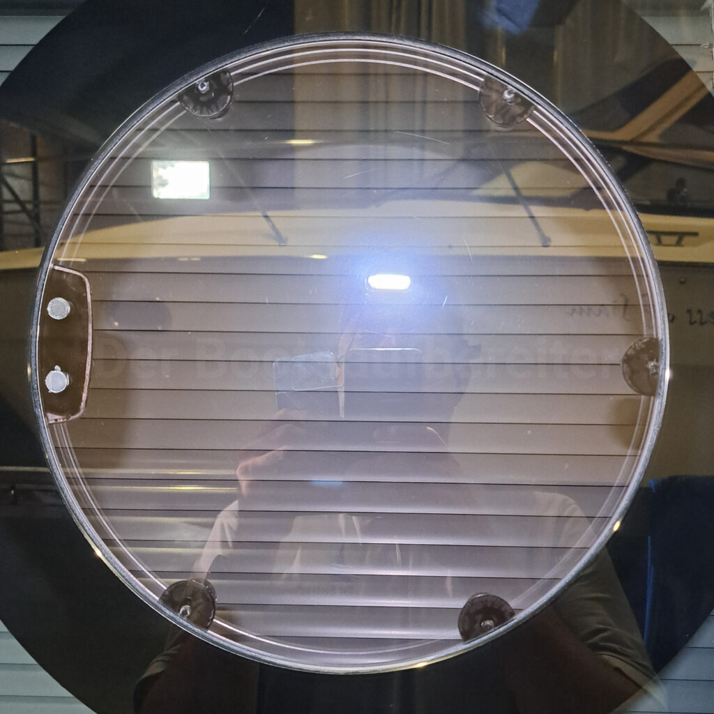 Keramikversiegelung einer Sunseeker Predator 55