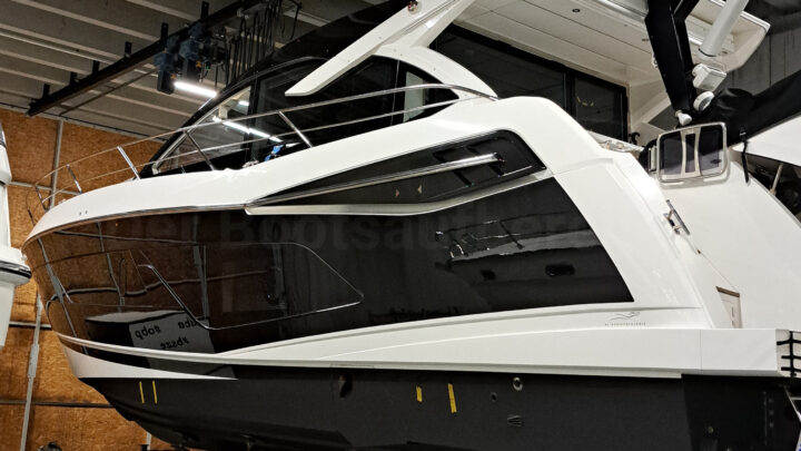 Keramikversiegelung einer Sunseeker Predator 55