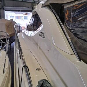Aufbereiten Polieren einer Galeon 385 HTS